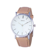 MALLOOM Watch 2016 Womens Watches New Design PU Leather Quartz Watch Women Wristwatch Clock 6 Colors reloj mujer montre femme