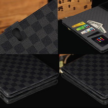 plaid Design Business style PU Leather Cover for samsung galaxy tab s 10 5 T800 t805