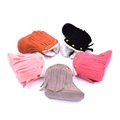 Fashion Moccasin Moccs Newborn Baby Girl Boy Kids Prewalker Solid Fringe Shoes Infant Toddler Soft Soled