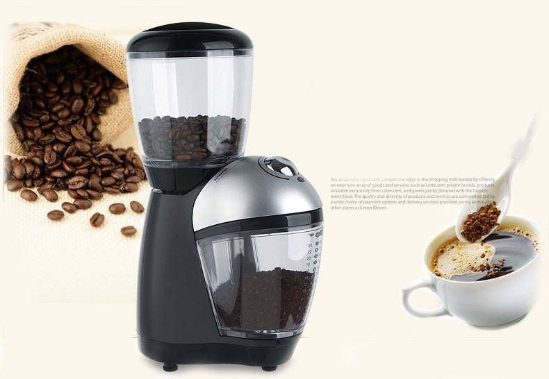 New 200W High Power Professional Burr Coffee Grinder