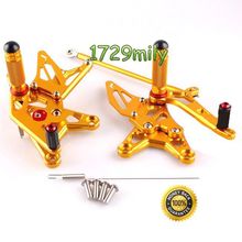 Adjustable Rearsets For Kawasaki ZX 6R 09 10 11 12 zx6r Foot peg rest Motorcycle parts
