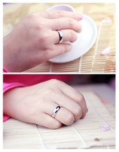 Real Gold Plated Unisex Ring Fashion Simple Finger Ring Jewelry for Women and Men Aneis Bague