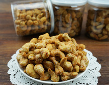 6pcs Chinese nuts Pecan Almond pistachio Cashews kernel 270g Carbon burning taste snack holiday Gift package