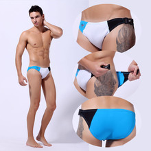 Men’s underwear men’s swimsuits spa buckle swim briefs fashion men’s swimwear 2009XSJ