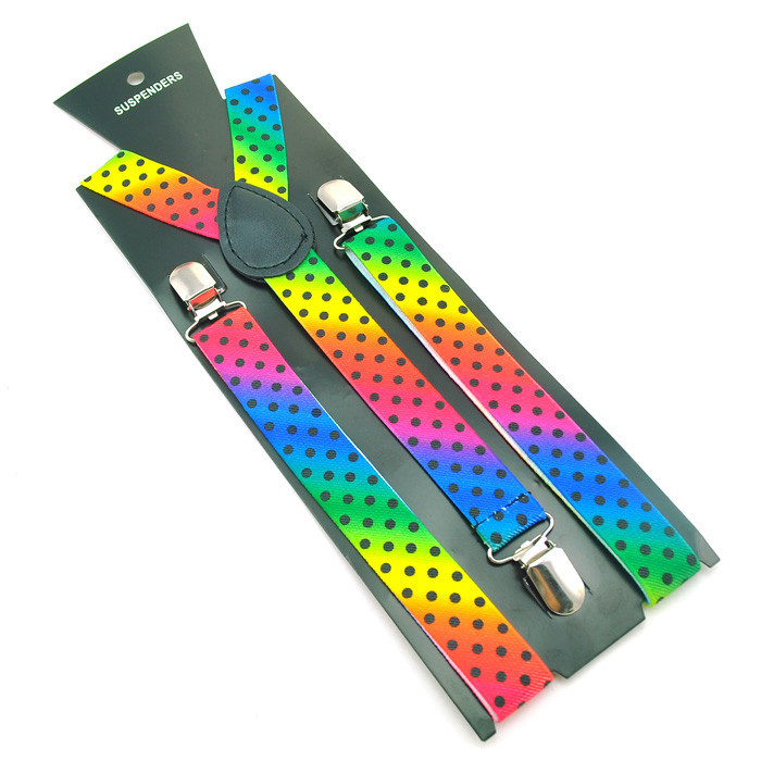 2.5-Black Dot-Rainbow