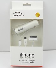 5V 1A & 2A Dual USB Charger with cabel Adapter for Samsung for iPhone for HTC for MOTO Perfect & any Android cellphone