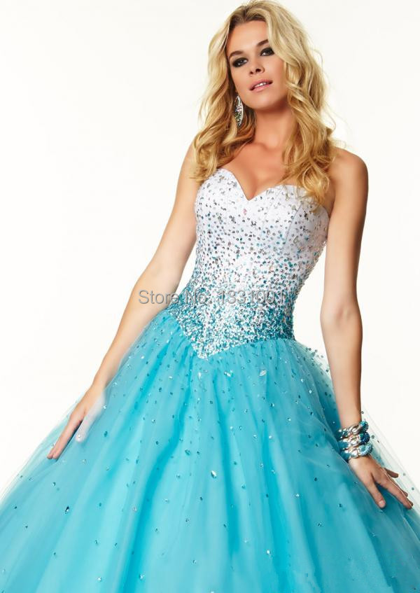 vestidos largos para quinceañeras