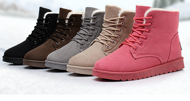 Ankle Snow Boots For Women - Yu Boots