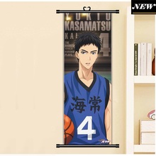 45X125CM Kuroko no Basuke Basketball Kasamatsu.Yukio Anime Cartoon scroll wall picture mural poster art cloth canvas painting