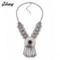 Fashion Necklace Pendant Women 2016 Neck Choker Jewelry Collar Collier Femme Bib Vintage Statement Jewel Crystal