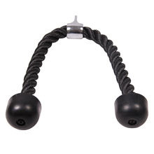 black arm resistance bicep rope press pull down cable attachment gym fitness exercise for wholesale and freeshipping kylin sport