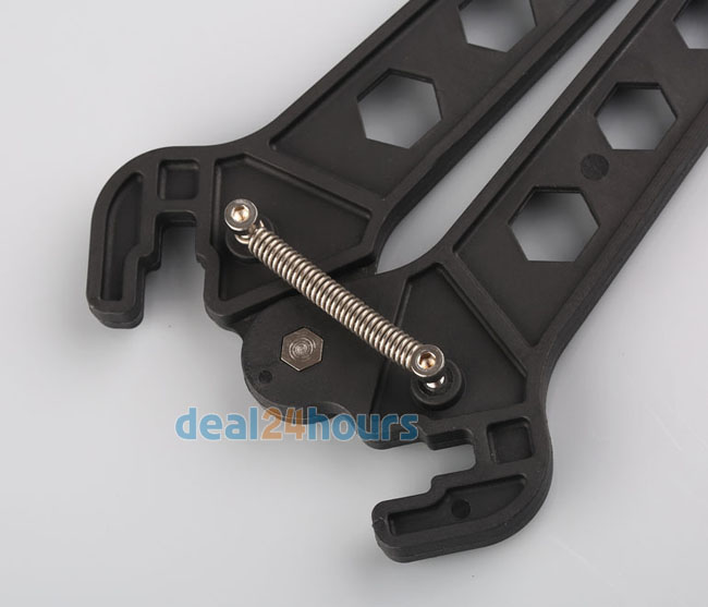 New Archery Bow Kick Stand Holder Legs for 3D Shoot Range Target Hunting Black Free Shipping