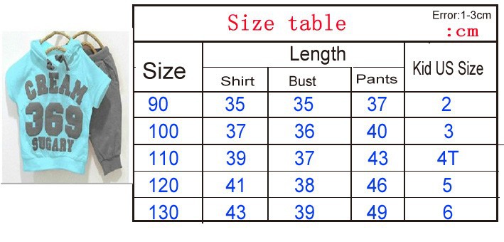 size table369