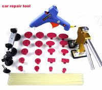 Super PDR Tools Kit Include Glue Gun Red Glue Tabs PDR Bridge Transparent Glue Sticks Paintless Dent Repair Tools Y-025