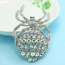 Relogio Feminino Very Big Spider Brooches Steampunk Jewelry Collar Men Brooch bouquet Fashion Man Broaches Bijoux Broches Women