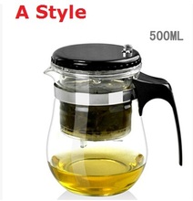Free 500g Oolong Tea 500ml glass tea pot chinese tea set kung fu tea set and