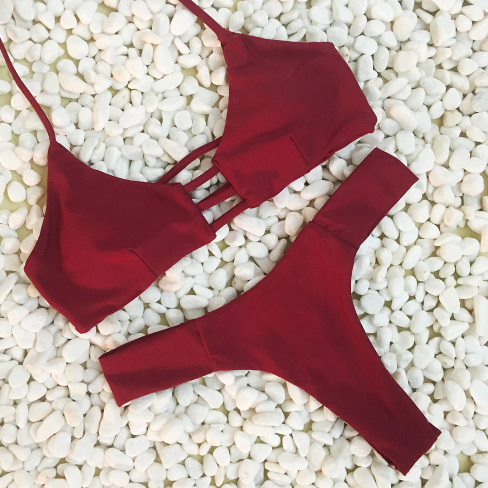 Hot New Design Sexy Brazilian Bikini 2016 Swimwear Women Swimsuit Biquini Push Up Bikinis Set Bathing Suit maillot de bain femme