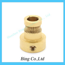 Free Shipping ! Drive Gear (5mm bore – NEMA17) Extruder Pulley for RepRap 3D Printer Mendel