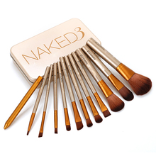 12pcs 1set Professional new nk 3 makeup brushes tools set NK3 Make up Brush tools kit