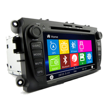 Free Shipping Hot sale 7″ Sliver Car DVD GPS Player iPod BT Radio CAN BUS for Ford mondeo/Tourneo Connect/Transit Connect/S-max