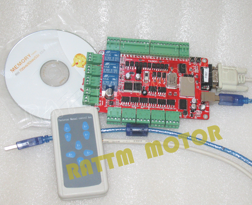 New products 4 axis USBCNC breakout board