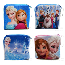 Hot Sale Cute Portable Cartoon Coin Bag Change Coin Purse Case Plush Purse Handbag SY3102