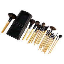 2014 HOT Professional 24 pcs Makeup Brush Set tools Make up Toiletry Kit Wool Brand Make
