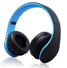Earphone Headphone Rechargeable Foldable Bluetooth Handsfree Style Headphones Support FM Radio TF/Micro SD Earphone Headphones