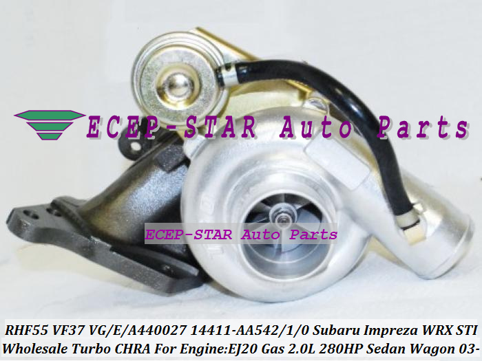 RHF55 VF37 VG440027 VA440027 VE440027 14411-AA542 14411-AA541 14411-AA540 Turbo Turbocharger For SUBARU Impreza WRX STI 2003- EJ20 Gas 2.0L 280HP (3)