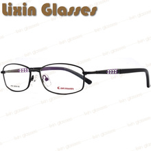 New High Quality Men/Women Optical Frame With The Leg Chequered With Purple And White Eyeglasses A052