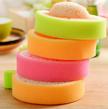 Korean Creative Fruit Thick Sponge Cloth Strong Decontamination Washing Cloth Washing Towel Non Stick Oil Sponge