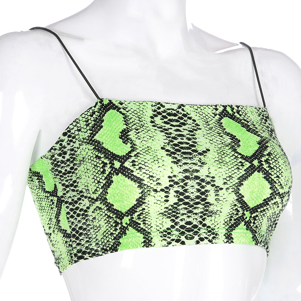 snake print camisole