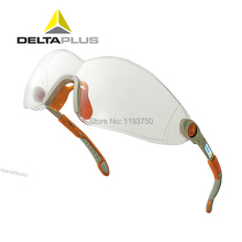 Free Shipping Deltaplus Vulcano 2 Clear Lens Safety Glasses Protective Work Goggles 101116 with Box