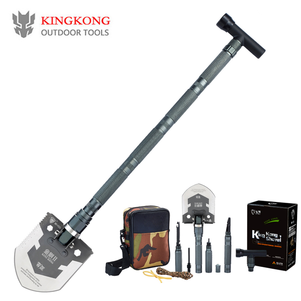 KingKong Upscale Outdoor Folding Shovel outdoor survival shovel Camping Outdoor Tool shovel military DHL free shipping KingKong Upscale Outdoor Folding Shovel outdoor survival shovel Camping Outdoor Tool shovel military DHL free shipping