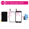 Original Touch Screen Digitizer Glass LCD Display Free Tools For Samsung G361 G361F Galaxy Core Prime