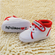 I Love Mum And Dad Lovely Baby Shoes Girl Soft Bottom Footwear Newborn Baby Shoes