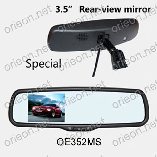 Hot selling 1pc lot New 3 5 TFT LCD Screen Special Original Rear View Mirror Car