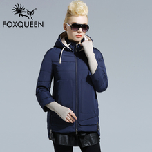 FOXQUEEN 2016 new fashion Spring warm big size women s jacket for female stylish plus size
