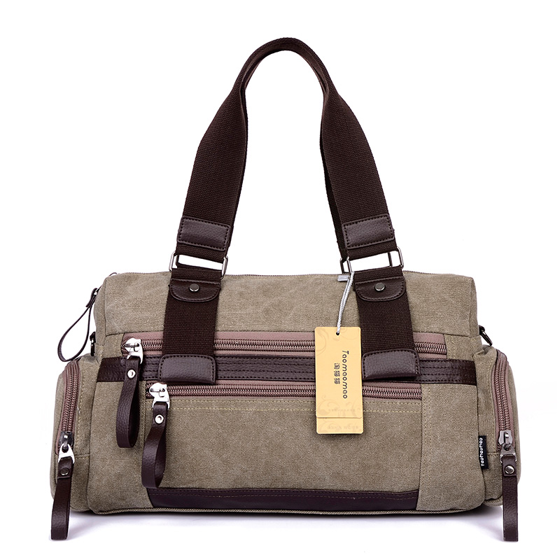 Casual Men Bag High Quality Canvas Handbag Shoulder Messenger Bags Handbags for Men bolsas