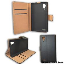 For P780 Case Cover Original Brand Flip Wallet Genuine Leather Cell Phone Cases For Lenovo P780