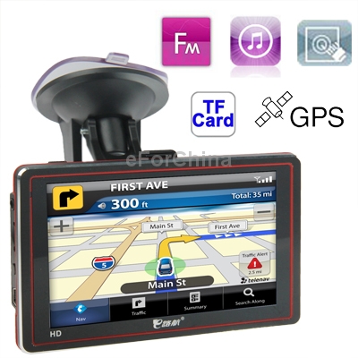 5.0  800 x 480  TFT    GPS ,  4    ,  USB , Fm   