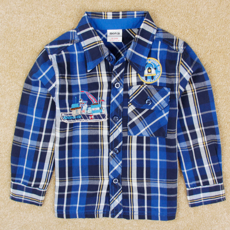 Popular Boys Checked ShirtBuy Cheap Boys Checked Shirt lots from China