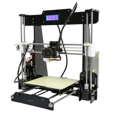 Latest High Quality Big 220*220*235mm Precision Reprap Prusa i3 DIY 3d Printer kit with 2 Rolls Filaments 8GB SD Card For Free