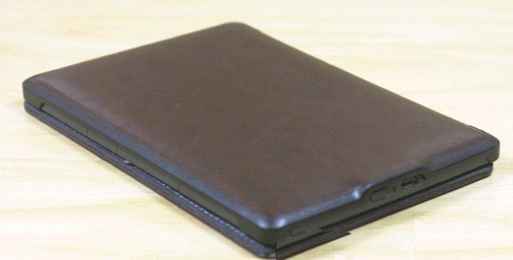 8 color Leather book cover case for Amazon Kindle 4 Kindle 5 with folio slim cover