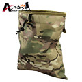 Military Molle Belt Tactical Magazine Dump Drop Reloader Pouch Bag Utility Hunting Magazine Pouch Airsoft Hiking