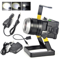 10W T6 LED Floodlight Portable Rechargeable Zoomable Waterproof work light for Camping Emergency Lighting New Arrival