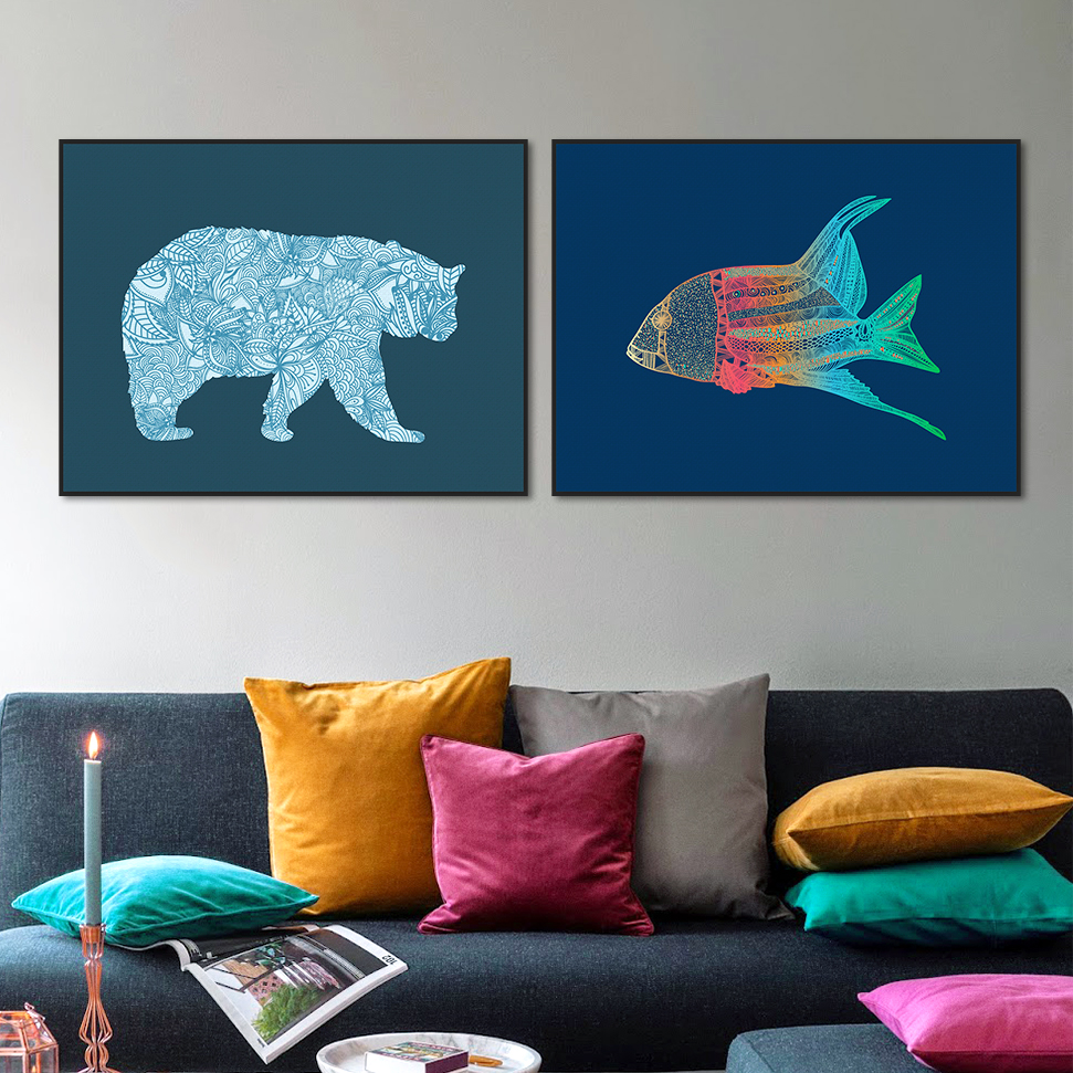 Online kopen wholesale grote muur art posters uit china grote muur ...