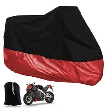 Universal Red High Quality Size L Waterproof Motorcycle Moto Electric Bicycle Covers Motor Rain Coat Motorcycle Accessories Q40