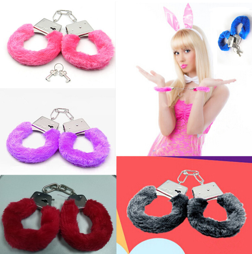 Наручники Love Cuffs Pink Plush 3682/H002T3F086A1 BX GP - Seven Creations - Перчатки, манжеты, наручники, браслеты - Купить