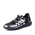 New Designer Patchwork Men Sequin Casual Shoes Spring Autumn Breathable Men s Flat Shoes Men Fashion